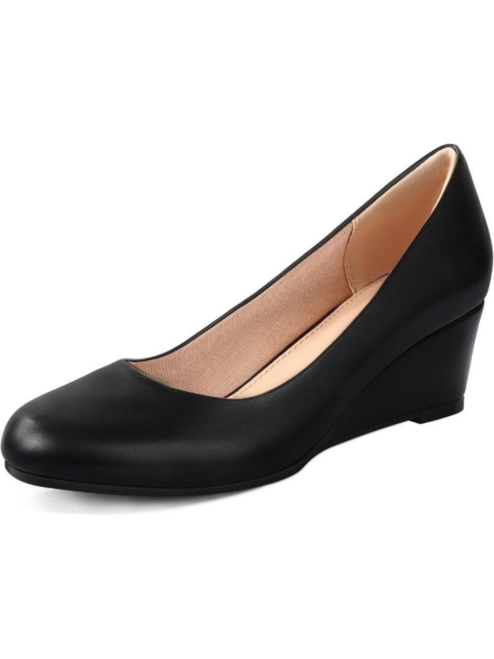 Stylish Women's 2-Inch Closed Toe Wedge Heels - Perfect for Dressy Occasions